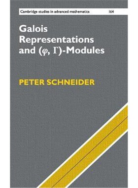 按需印刷不退不换Galois Representations and (Phi, Gamma)-Modules[9781107188587]