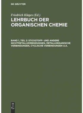 按需印刷【德语】Stickstoff- und andere Nichtmetallverbindungen, metallorganische Verbindungen,[9783111297941]