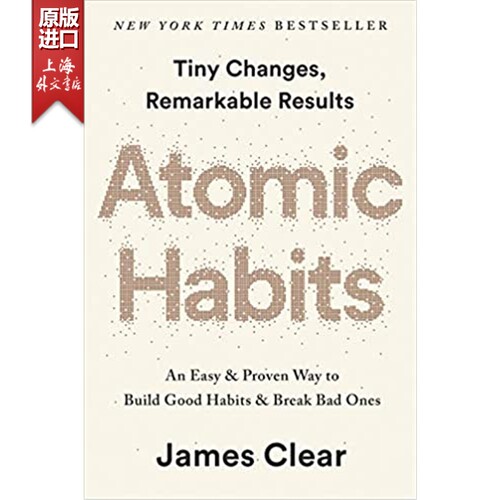 AtomicHabits英文原版书籍