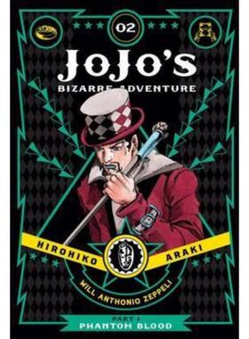 预订不退不换JoJo's Bizarre Adventure: Part 1--Phantom Blood, Vol. 2