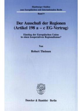预订【德语】 Der Ausschu? der Regionen (Artikel 198 a