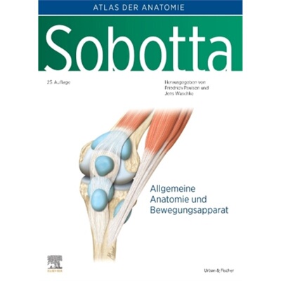 预订【德语】Sobotta, Atlas der Anatomie Band 1[9783437441301]