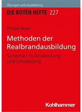 预订【德语】 Methoden der Realbrandausbildung:Sicherheit in Anwendung und Umsetzung