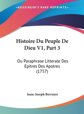 按需印刷Histoire Du Peuple De Dieu V1, Part 3[9781104646660]
