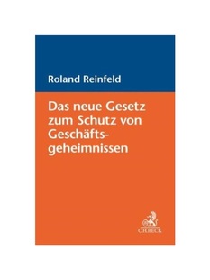 neue Gesetz Gesch?ftsgeheimnissen 德语 von Das Schutz 预订 zum