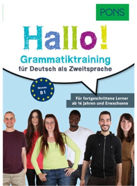 预订不退不换德语 PONS Hallo! Grammatiktraining für Deutsch als Zweitsprache[9783125625297]