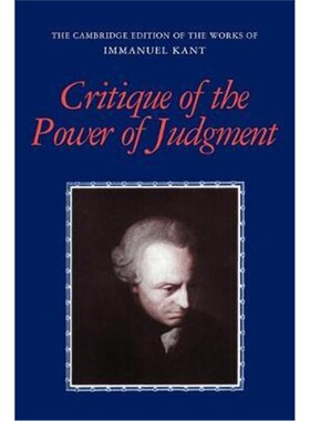 按需印刷不退不换Critique of the Power of Judgment[9780521348928]