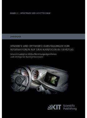预订不退不换德语 Effiziente und optimierte Darstellungen von Informationen auf Grafikanzeigen im Fah