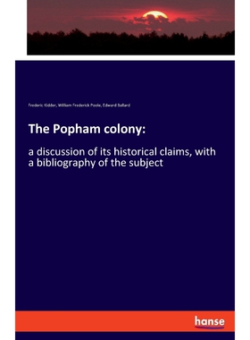按需印刷The Popham colony[9783337718343]
