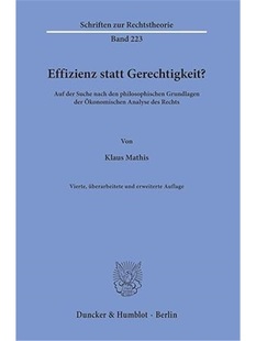 预订不退不换德语Effizienz statt Gerechtigkeit?