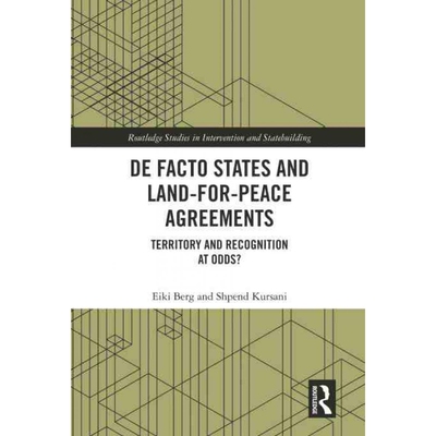 按需印刷不退不换TF De Facto States and Land for Peace Agreements[9780367485139]