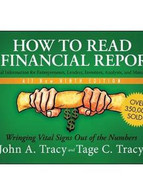 按需印刷How to Read a Financial Report:Wringing Vital Signs Out of the Numbers[9781119606468]