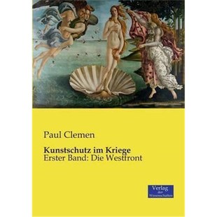 德语 Bd.1 Kunstschutz Kriege. Westfront 预订