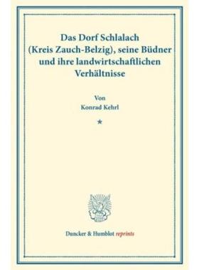 预订【德语】 Das Dorf Schlalach (Kreis Zauch-Belzig),