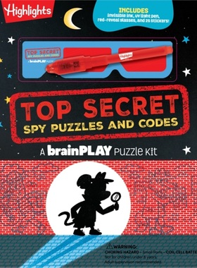 预售【2025新书】BRAINPLAY SECRET PUZZLES CODES[9781639622917]