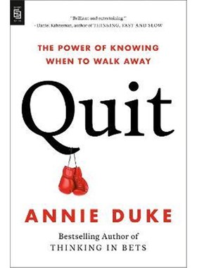 预订Quit:The Power of Knowing When to Walk Away