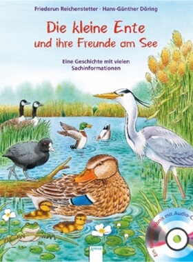 预订【德语】Die kleine Ente und ihre Freunde am See, m. Audio-CD[9783401711935]