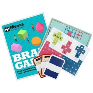 Pack Mind bending 预订Mensa and Games games puzzles Brain
