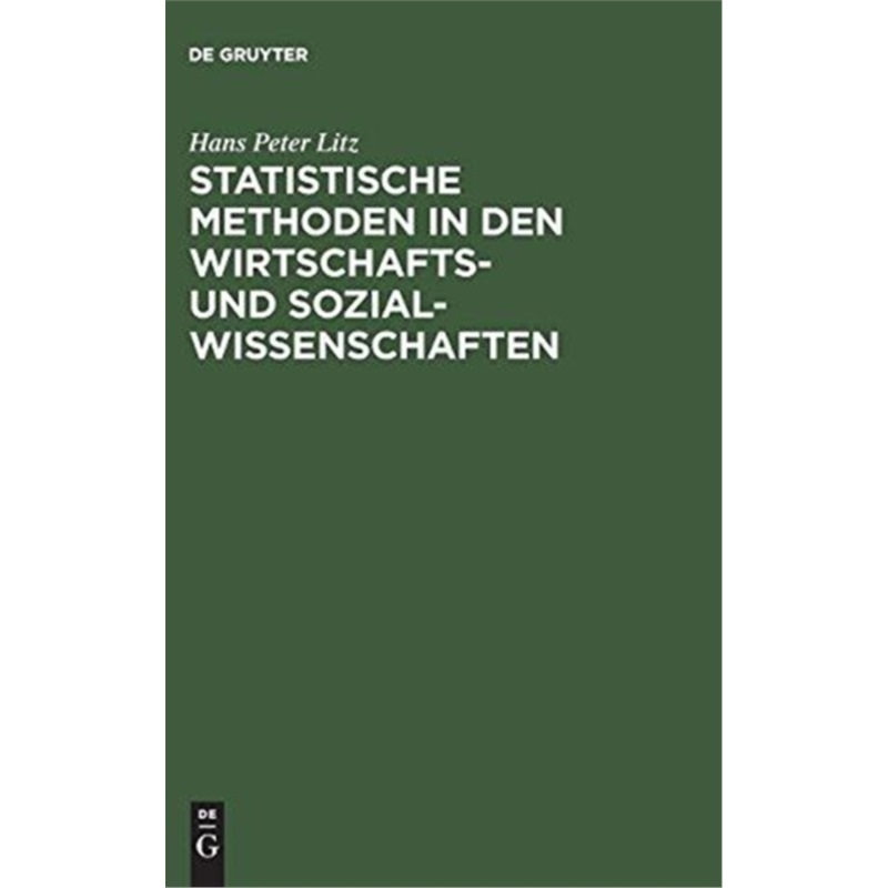 预订【德语】 Statistische Methoden in den Wirtschafts-