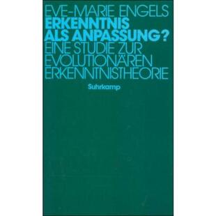 预订不退不换德语 Erkenntnis als Anpassung?:Eine Studie zur Evolutionären Erkenntnistheorie