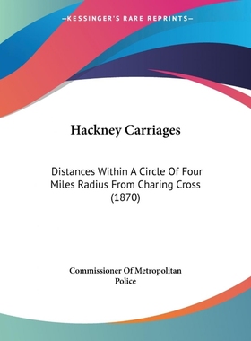 按需印刷Hackney Carriages[9781436864435]
