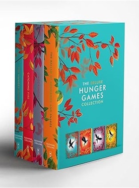现货 饥饿游戏 豪华收藏套装 Deluxe Hunger Games Collection 4册 盒装 平装 [9780702342363]