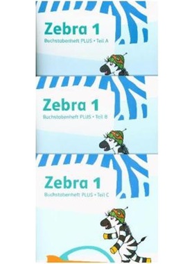 预订【德语】 1. Schuljahr, Buchstabenheft PLUS Teil A-C, 3 Bde.[9783122709136]