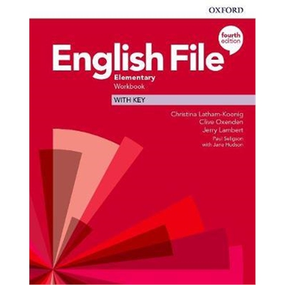 预订不退不换English File: Elementary: Workbook with Key