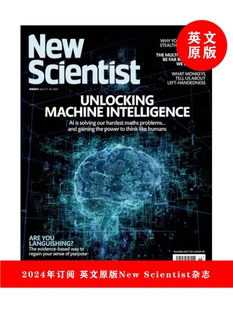 杂志 英文原版 新科学家 Scientist 一年订阅 New