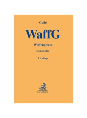 预订【德语】Waffengesetz: