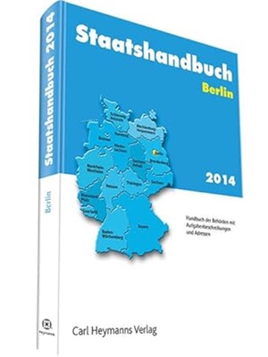 预订【德语】Staatshandbuch Berlin 2014, m. CD-ROM