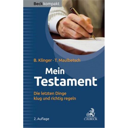 预订【德语】Mein Testament[9783406700934]