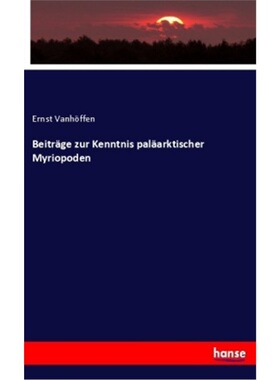 预订【德语】Beitrage zur Kenntnis palaarktischer Myriopoden[9783337865382]
