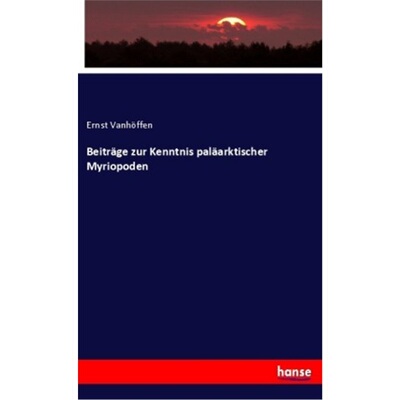 预订【德语】Beitrage zur Kenntnis palaarktischer Myriopoden[9783337865382]