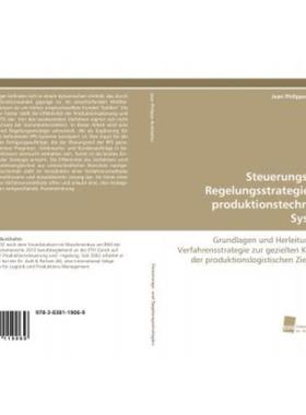 预订【德语】 Steuerungs- und Regelungsstrategien für produktionstechnische Systeme:Grundlagen un