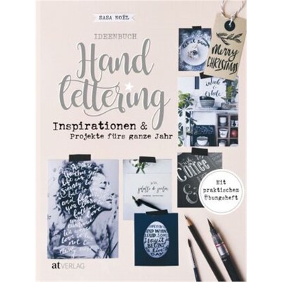 预订【德语】Ideenbuch Handlettering:Inspirationen & Projekte für das ganze Jahr. Mit prakti
