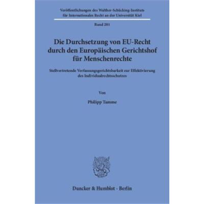 预订【德语】 Die Durchsetzung von EU-Recht durch den E