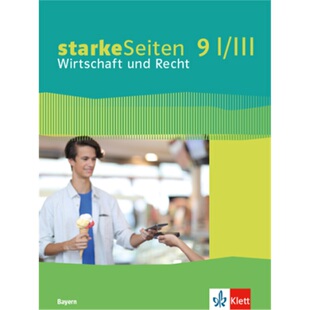 预订不退不换德语 starkeSeiten Wirtschaft und Recht 9 I/III. Ausgabe Bayern Realschule[9783120072898]