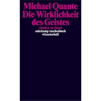 预订【德语】Die Wirklichkeit des Geistes:Studien zu Hegel. Mit e. Vorw. v. Robert Pippin