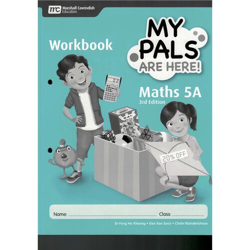 现货 新加坡小学数学5A练习册3版 MY PALS ARE HERE! Maths 5A WorkBook 3rd Edition 英文原版 上海外文 9789814433945