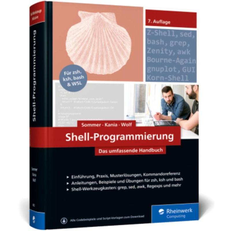 预订【德语】 Shell-Programmierung:Das umfassende Handbuch. Für Bourne-, Korn- und Bour-封面