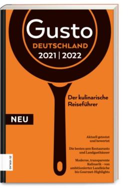预订【德语】 Gusto Restaurantguide 2021/2022:Der kulinarische Reiseführer