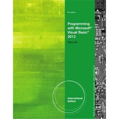预订Programming with Microsoft (R) Visual Basic (R) 2012, International Edition