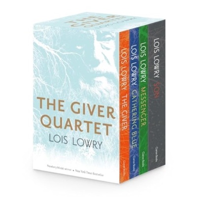 The Giver Quartet Box Set: The Giver,[9780358098157] 英文原版  记忆传授人 赐予者  套装