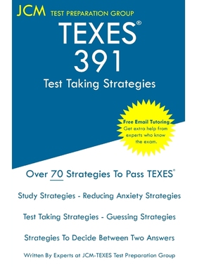按需印刷TEXES 391 - Test Taking Strategies[9781649264985]