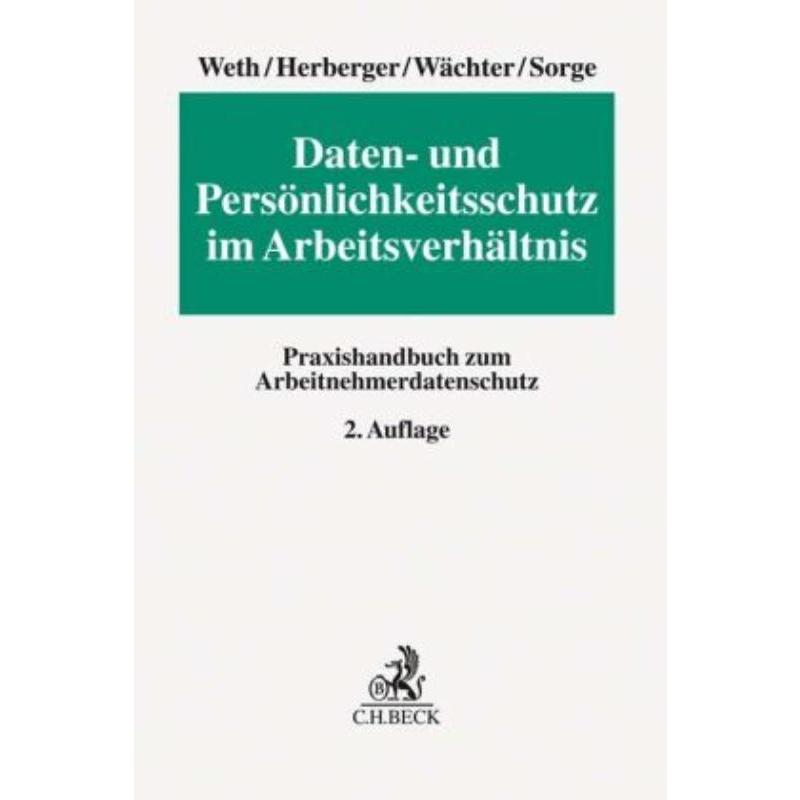 预订【德语】 Daten- und PersOnlichkeitsschutz im Arbei