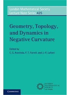 按需印刷Geometry, Topology, and Dynamics in Negative Curvature[9781107529007]