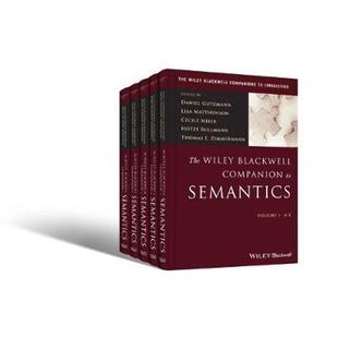 Wiley 预订The Volume Companion Blackwell Semantics Set