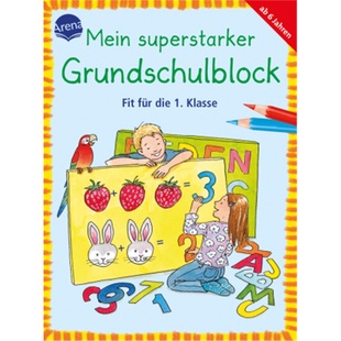 Klasse superstarker fur die Fit Mein Grundschulblock. 9783401711362 预订 德语