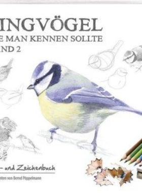 预订【德语】 Singvögel - die man kennen sollte. Bd.2:Mal- und Zeichenbuch